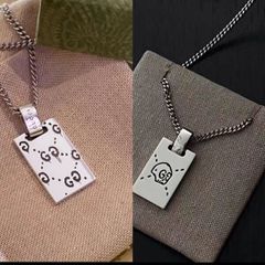 GucciMen's double-sided necklace