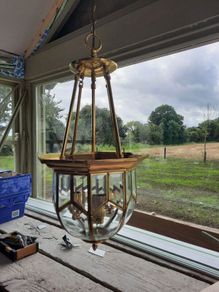 Leaded glass light