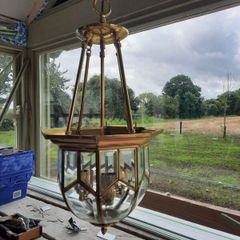 Leaded glass light