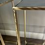 X2 gold mirrored console tables Image 5