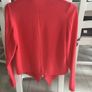 ladies pink waterfall jacket. Size 8 Image 2