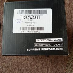 Renault trafic/ vivaro water pump