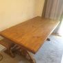 Rustic Dining Table and chairs Image 2