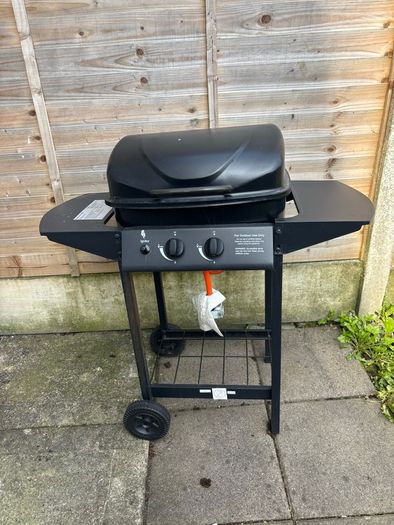 2 burner gas bbq