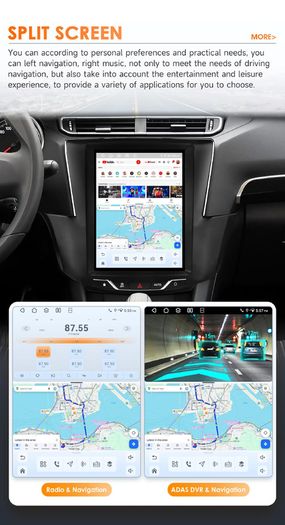 9.7 Inch 6115 Android Car Stereo CarPlay For Ford Fusion Mondeo MK5 2013-2019 GPS Multimedia Player AutoRadio Head Unit