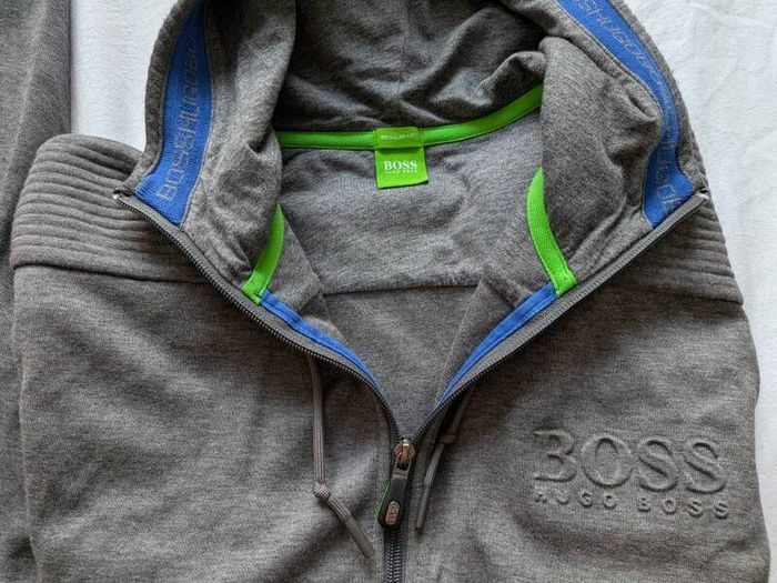 Hugo Boss Men's Tracksuit, Size L Grey