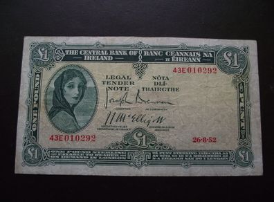 1952 Lavery One Pound Note