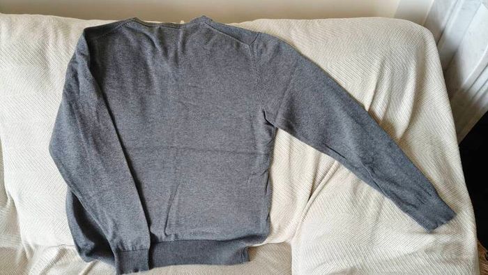 Springfield Grey V-neck Jumper