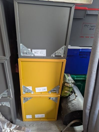 6 Ikea Eket Cubes