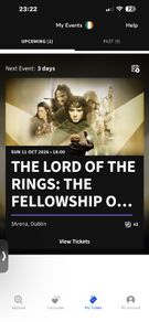 Lord of the rings in concert
