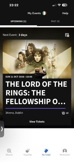 Lord of the rings in concert