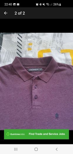 3 Mens French Connection Polo's