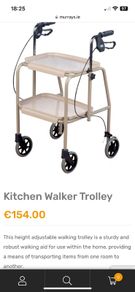 Mobility Walker with trays UNUSED