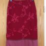 Vintage NOA NOA Embroidered Georgette Midi Skirt Image 5