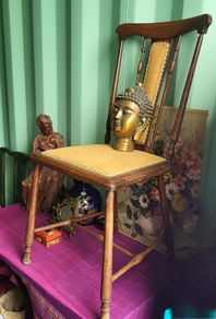 A lovely old decorative and dainty chair