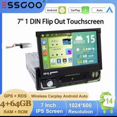 7 inch flip out car stereo