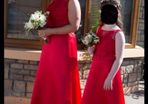 Red Bridesmaid & Junior Bridesmaid Dresses