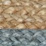 Handmade Rug Jute with Olive Green Border 150 cm Image 5