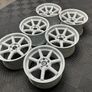 18" Inch Strom DS15 Drift Alloy Wheels 5x114.3 Nissan silvia skyline RX7 MX5 R32 R33 lexus IS200 Image 2