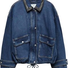 M Mark&Spencer Denim Oversized jacket new
