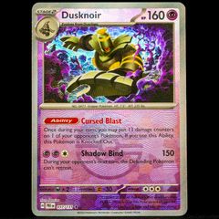 Dusknoir 037/131 Reverse Pokeball Holo Rare Prismatic Evolutions Pokemon Card