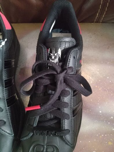 Adidas Superstar Star Wars Darth Vader Trainers Very Very Rare New Boxed