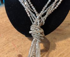 Kenneth Cole Reaction Multi Chain Tassel Necklace.