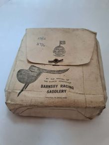 RARE Vintage Barnsby "Globe Rex" Aluminium Race Stirrups - Boxed Deadstock