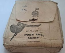RARE Vintage Barnsby "Globe Rex" Aluminium Race Stirrups - Boxed Deadstock