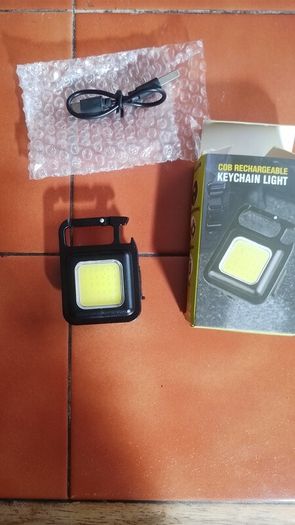 new keychain light.  rechargeable