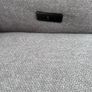 3 Seater Beige Fabric Power Recliner Sofa - Ashbrook Image 4