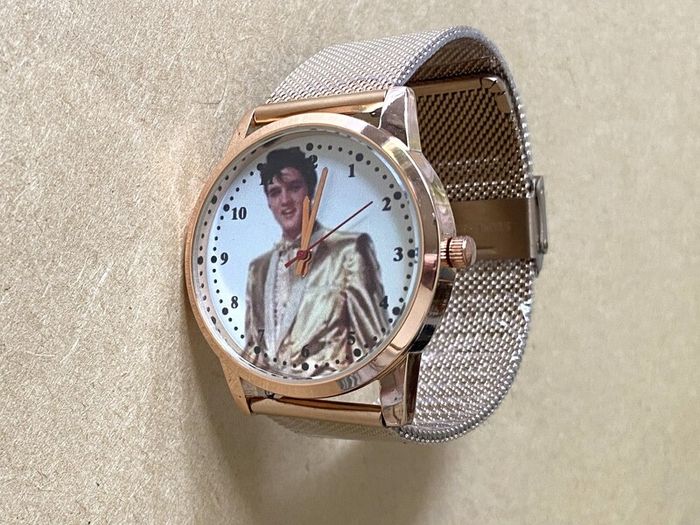 Elvis Rose Gold,  38mm dial
