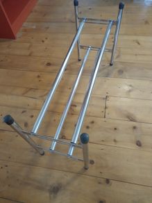 Shoe storage rack.