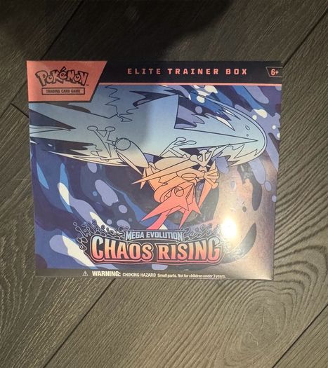 Pokemon Trading Card Game (TCG): Mega Evolution Chaos Rising Elite Trainer Box