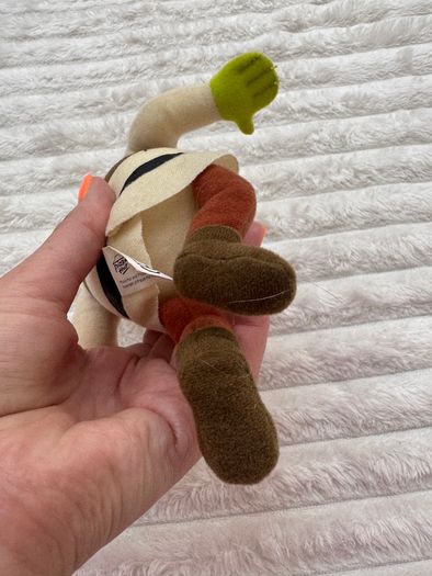 Shrek 2001 Vintage Plush Pizza Hut NOT working approx. 20 cm. Used Please see photos