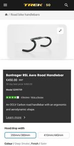 Bontrager RSL Aero Road Carbon Handlebar