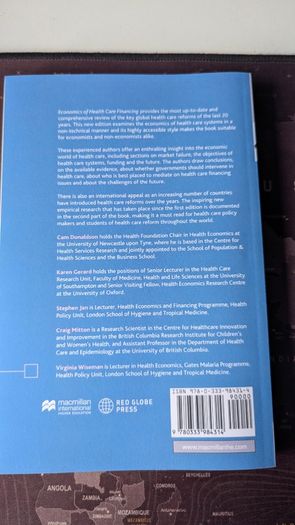 Economics of Health Care Financing The Visible Hand 2nd Edition Unused