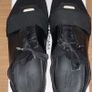 Black/White Balenciaga Race Runner Shoes Image 6