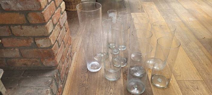 florist glass vases 12