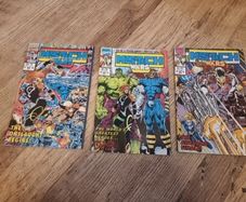 Job lot 3 Marvel Comics. MysTech Wars Mini Series . Issue 1.2.4 1993