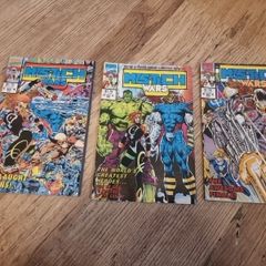Job lot 3 Marvel Comics. MysTech Wars Mini Series . Issue 1.2.4 1993