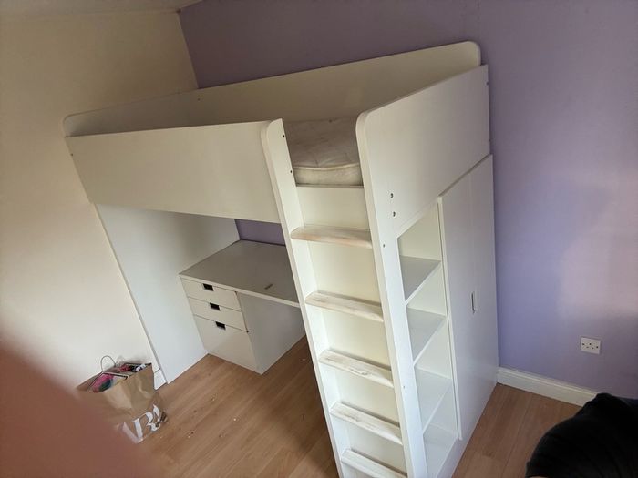 IKEA high sleeper for sale.