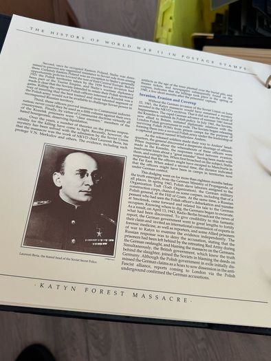 The History of World War II in post stamps