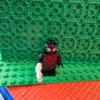 LEGO Spider-Man Miles Morales Minifigure Red Webbing on Head sh540 76113 W/ Web Image 3