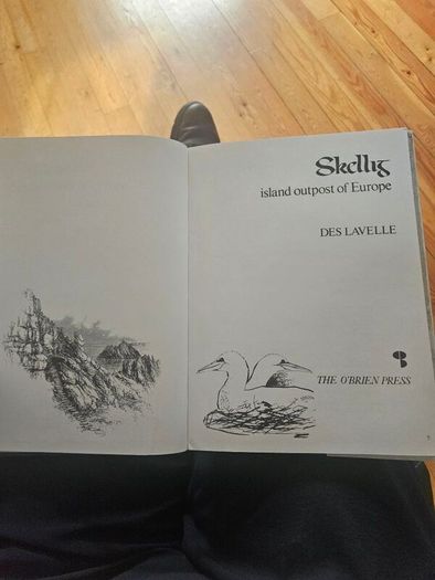 Skellig Island Outpost Of Europe. By Des Lavelle. Large Volume Hardback In Good Condition.  See Photos For Same