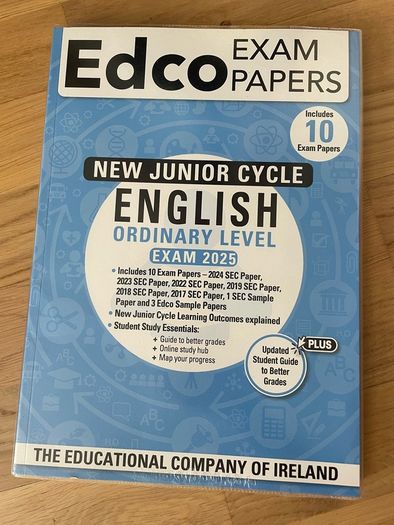 Ordinary level junior cert English exam papers