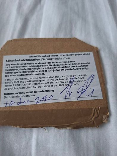Leif Edling of Candlemass Autograph