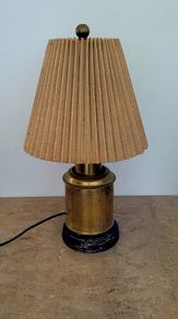 Early 20th century Fredrick Cooper canister lamp