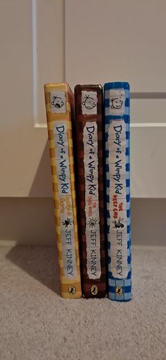 Diary of a Wimpy Kid 3 Books