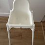 Ikea High chair with safety belt. Image 2